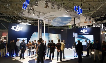 DJI at IBC in Amsterdam