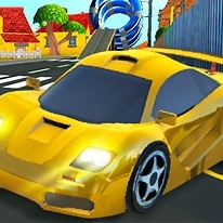 Cartoon Stunt Car