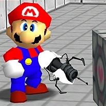 Portal Mario 64