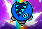 Geometry Neon Dash Rainbow