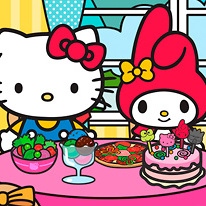 Hello Kitty and Friends Xmas Dinner