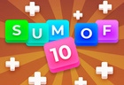 Sum of 10 Merge Number Tiles