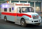 City Ambulance Car Driving