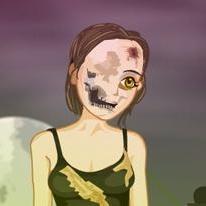 Zombie Girl Dressup