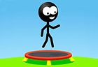 Trampoline Stickman