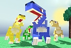 Blocky Dino Park: Raptor Attack