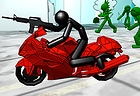 Stickman Zombie Motorcycle