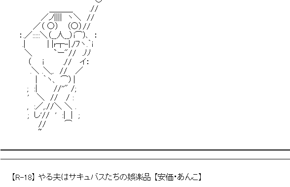 やる夫はサキュバスたちの娯楽品 【安価・あんこ】