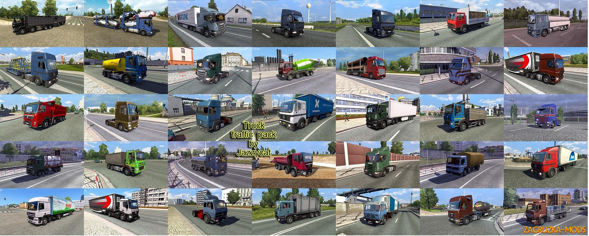 TRUCK TRAFFIC PACK BY JAZZYCAT V2.1