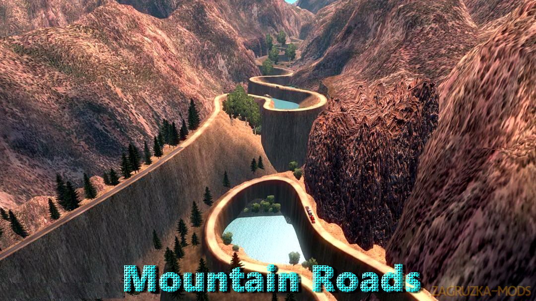 Mountain Roads Map Part 2 (v1.28.x) for ETS 2