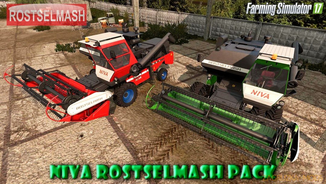 Niva Rostselmash Pack v1.0.2.0 for FS 17