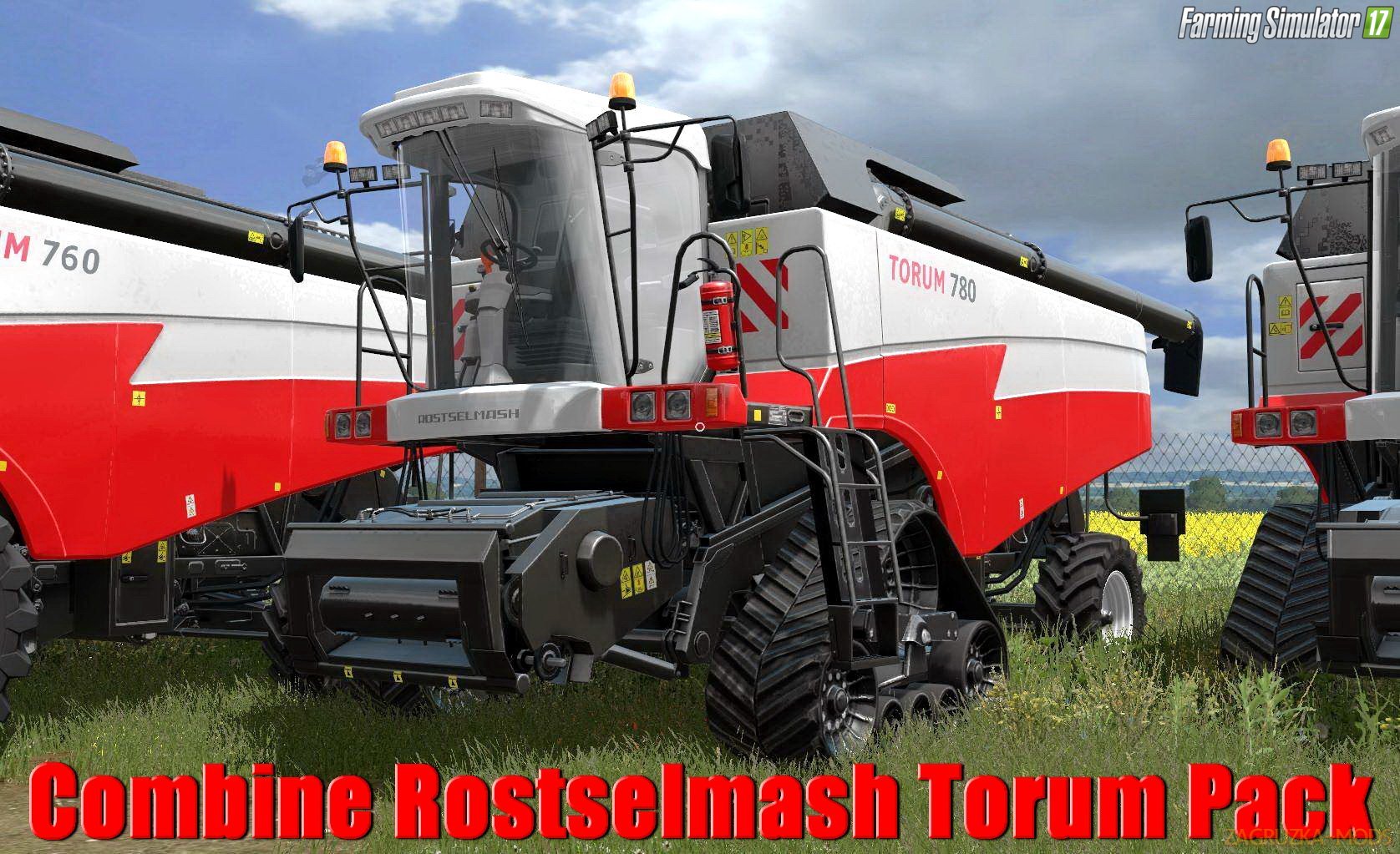 Combine Rostselmash Torum Pack v1.0 for FS 17