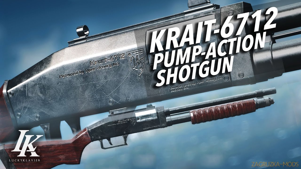 Viper Armory Inc. Krait-6712 Pump-Action Shotgun v1.0.2 for Fallout 4