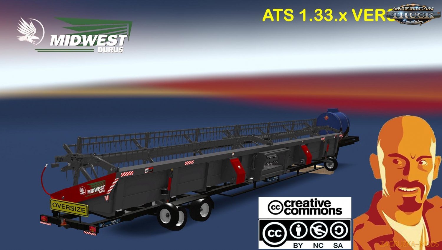 Midwest Durus Trailers v1.0 by CyrusTheVirus (1.34.x) for ATS