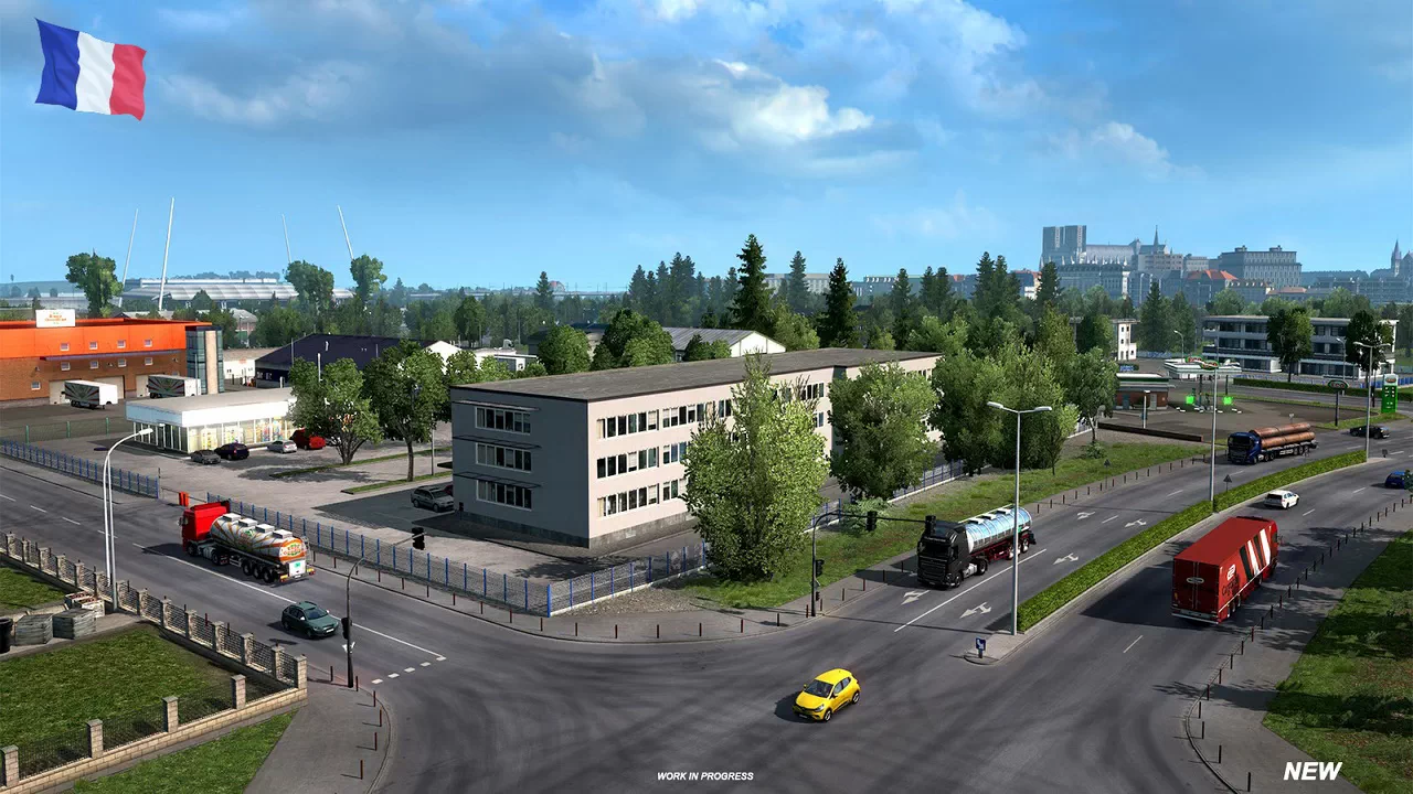 ETS2 Update 1.37 - Rework of French Cities