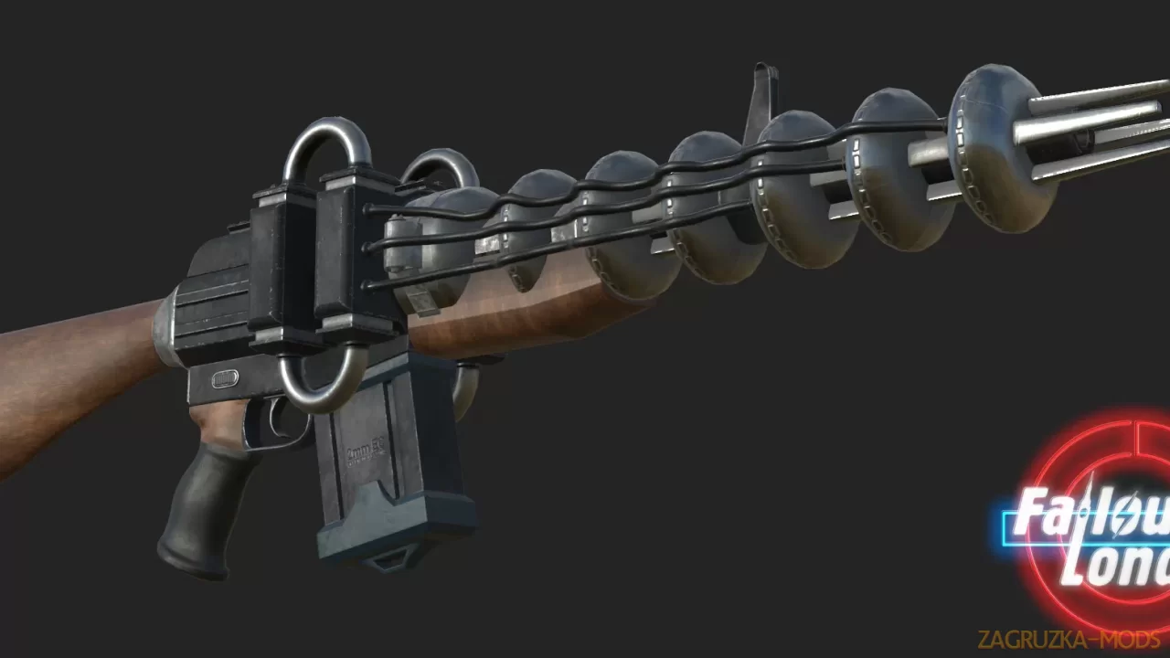 M72 Gauss Rifle Gun v1.0 for Fallout 4