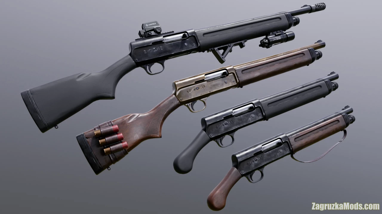 Remington Model 11 Shotgun Weapon v1.0 for Fallout 4