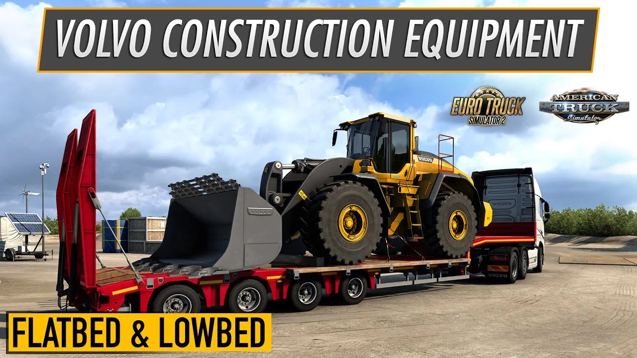 Volvo Construction Equipment DLC released for ATS and ETS2