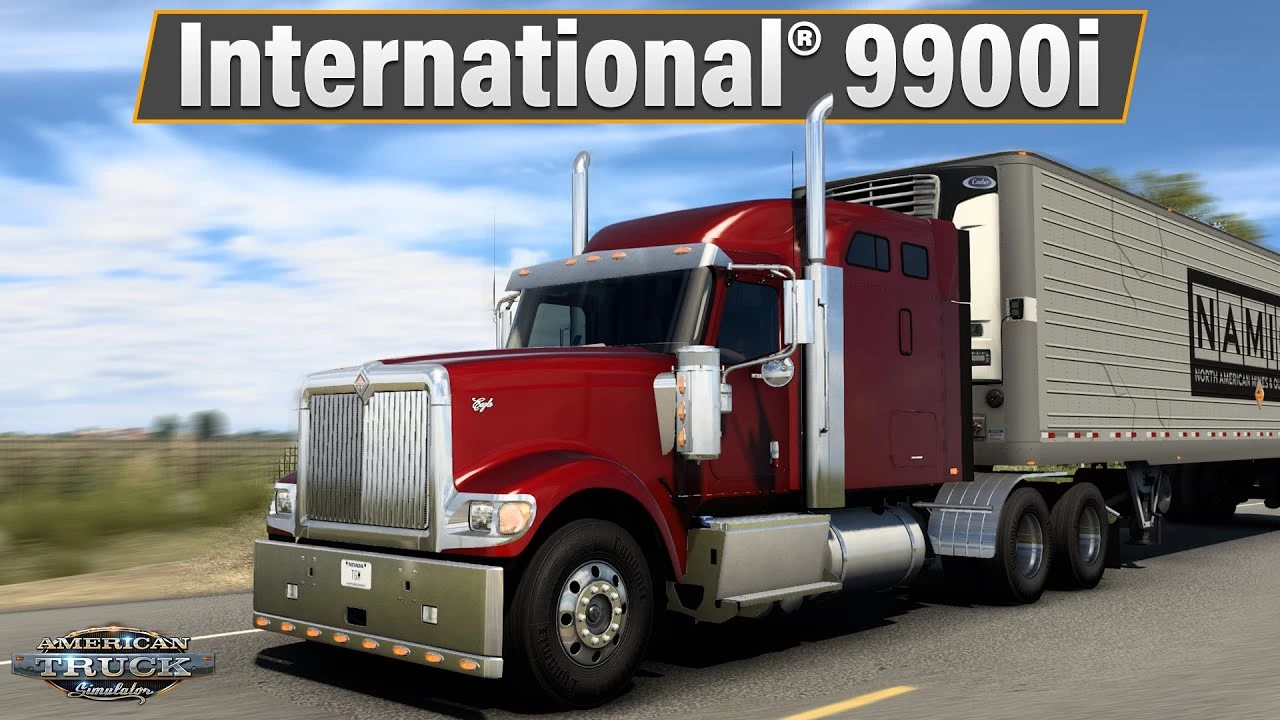 International 9900i has arrived for American Truck Simulator