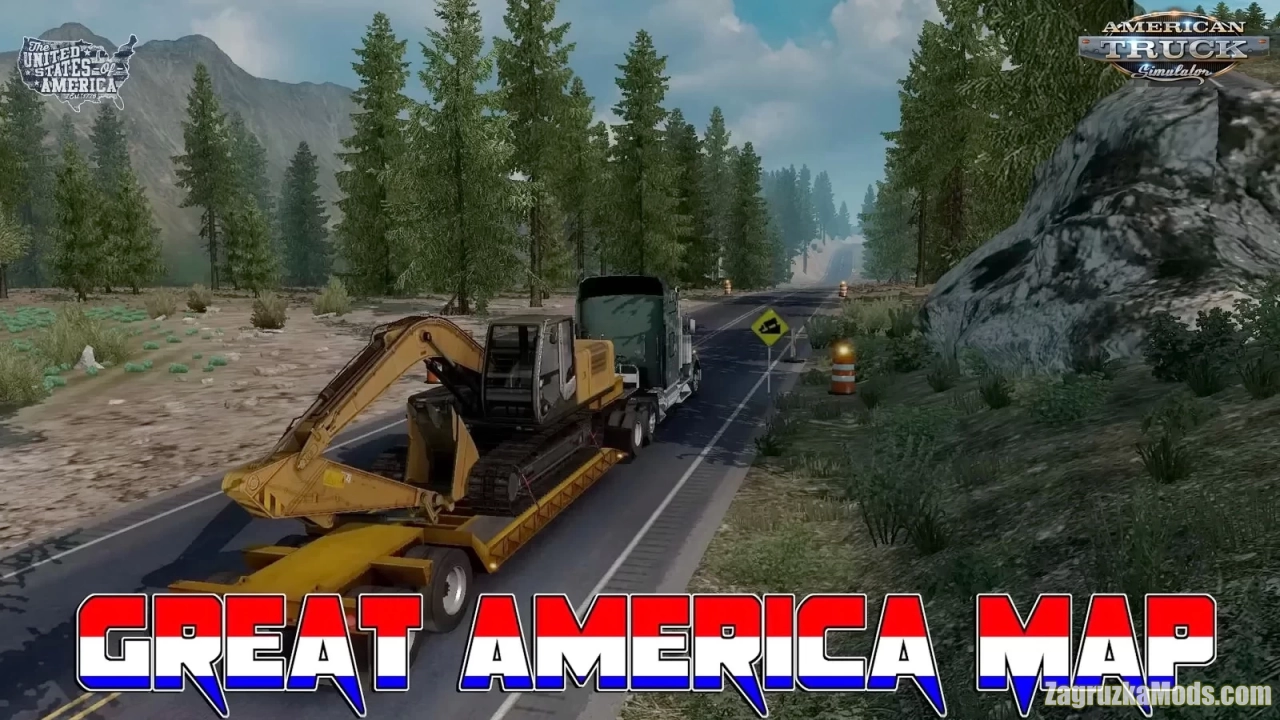 Great America Map v4.2 by Voith (1.48.x) for ATS